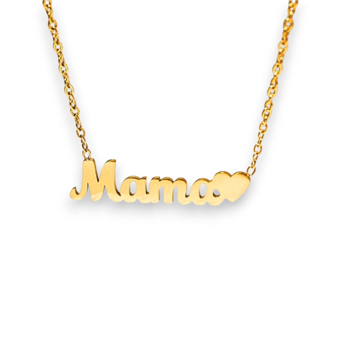 Lančić Mama Heart - gold