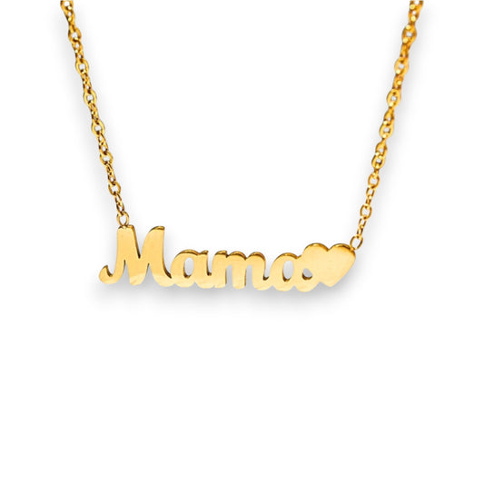 Lančić Mama Heart - gold