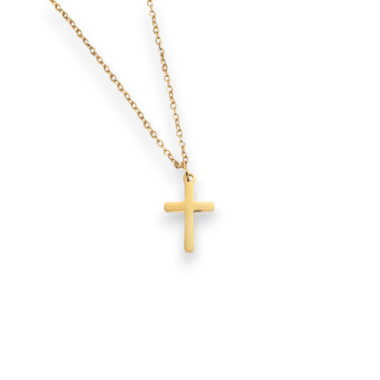 Lančić Cross Midi - gold